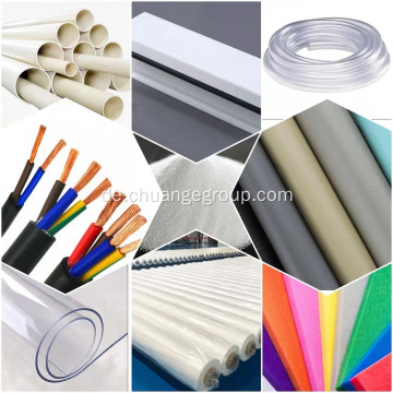 Polyvinyl -PVC -Harz K67 für PVC -Profile